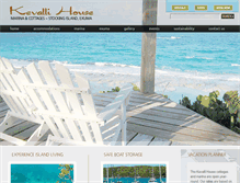 Tablet Screenshot of kevallihouse.com